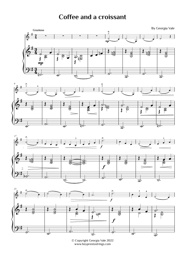 Coffee and a Croissant