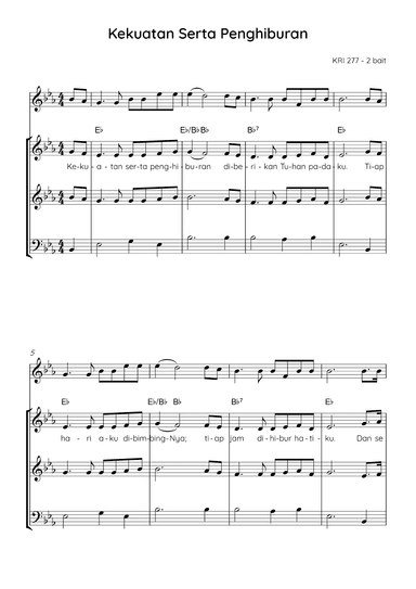 Day by Day - Score Only (arr. Alicia Wiranata)