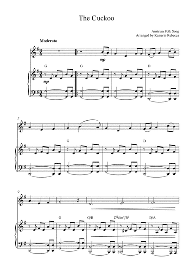 The Cuckoo (arr. Kaiserin Rebecca)