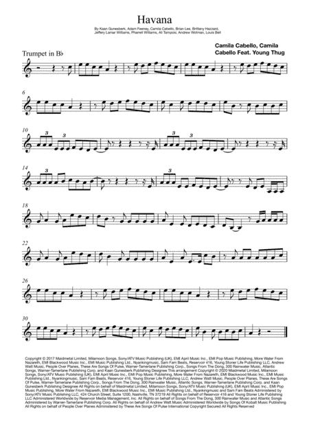 Havana (arr. Juan Arce)