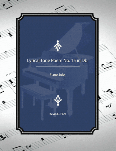 Lyrical Tone Poem No. 15 in Db, piano solo