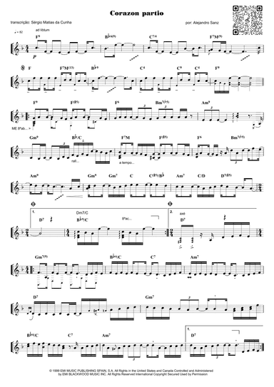 Corazon Partio (arr. Sérgio Matias da Cunha)