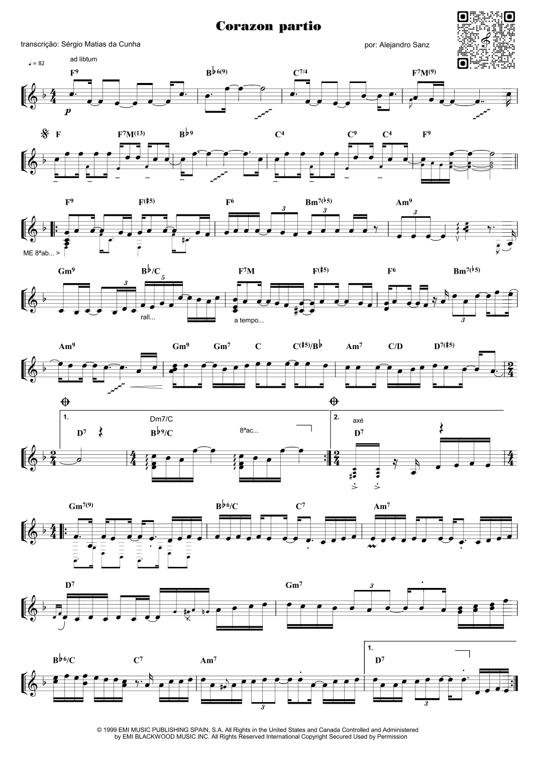 Corazon Partio (arr. Sérgio Matias da Cunha)