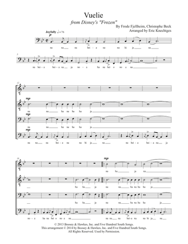 Vuelie (arr. Eric Knechtges)