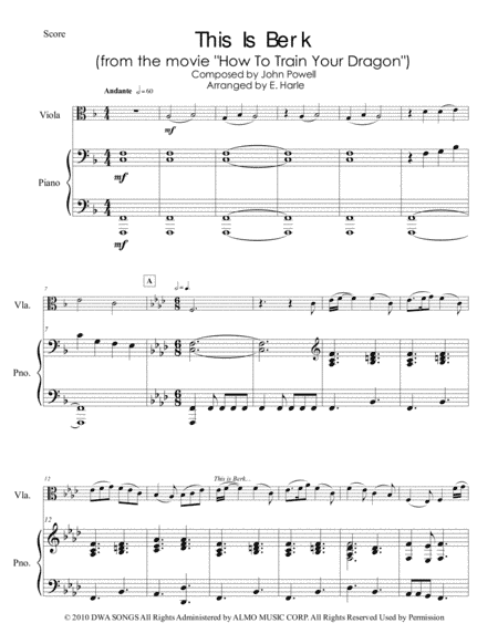 This Is Berk (arr. Ellen Harle)