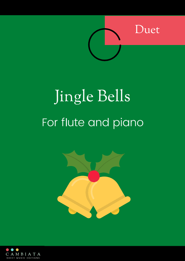 Jingle Bells - For flute and piano accompaniment (Easy/Beginner) (arr. Levy Nunes)