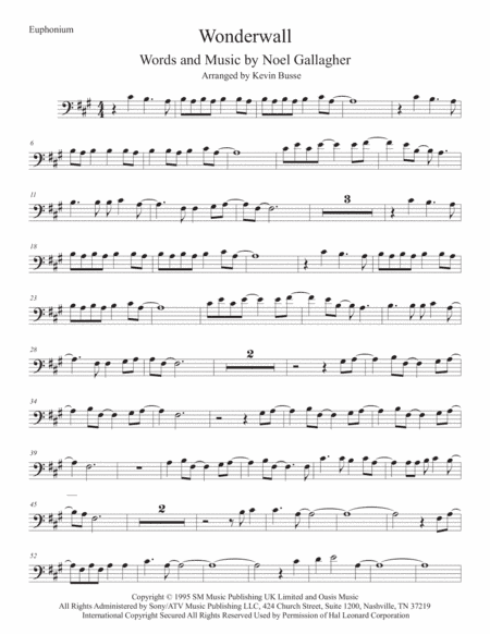 Wonderwall (arr. Kevin Busse)