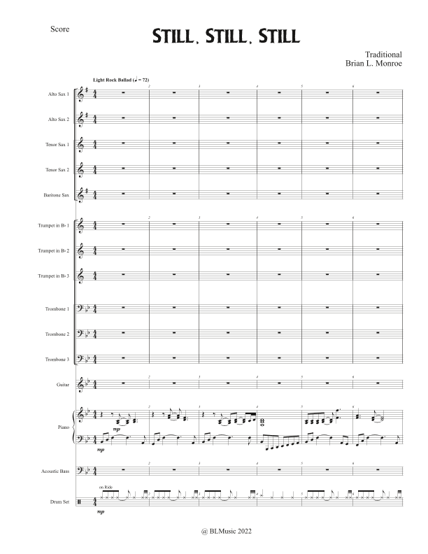 Still, Still, Still (arr. Brian Monroe)