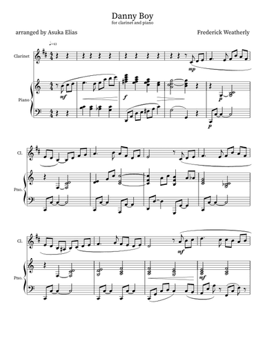 Danny Boy (arr. Asuka Elias)