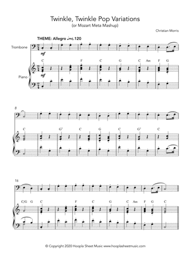Twinkle, Twinkle Pop Variations (Twinkle, Twinkle Little Star) (arr. Hoopla Sheet Music)