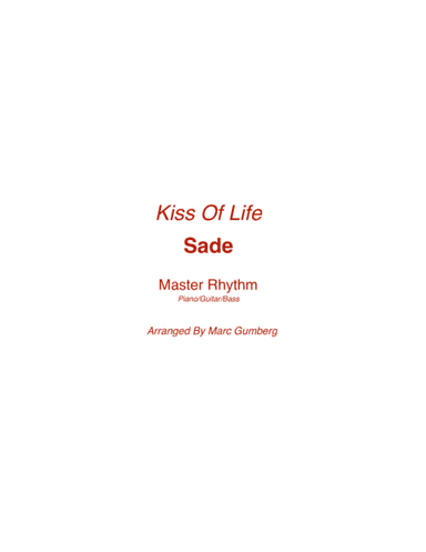 Kiss Of Life (arr. Marc Gumberg)