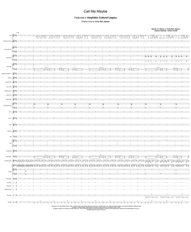 Call Me Maybe (arr. Amphibia Cultural Legacy)