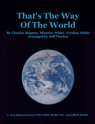 That's The Way Of The World (arr. Jeff Tincher)