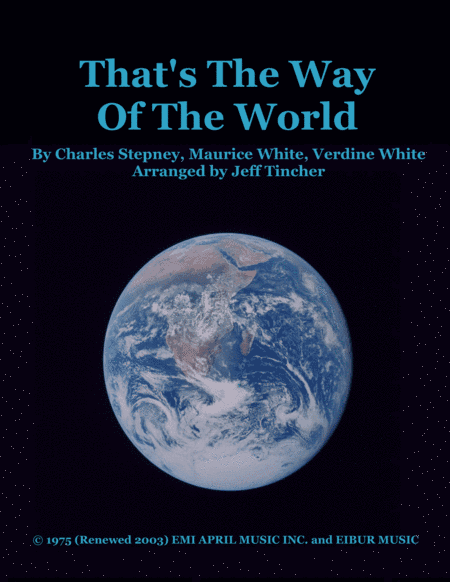 That's The Way Of The World (arr. Jeff Tincher)