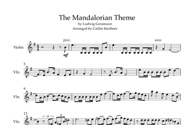 The Mandalorian (arr. Caitlin Kirchner)