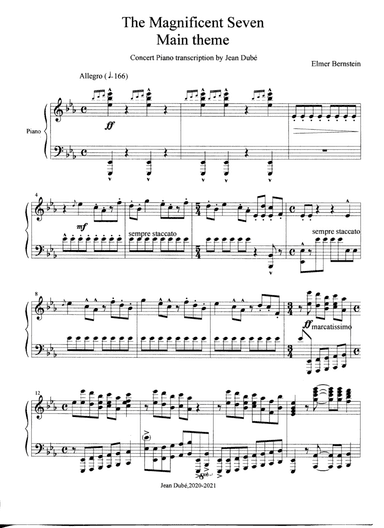 The Magnificent Seven (arr. Jean Dubé)