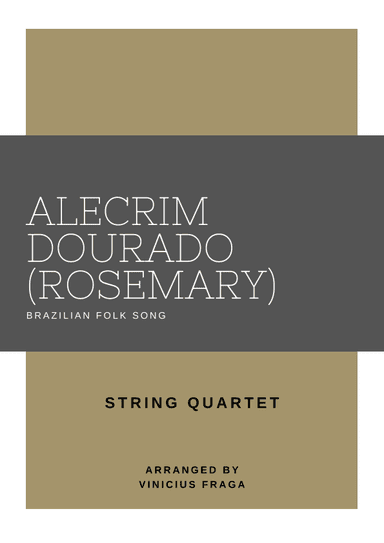 Alecrim (Rosemary) (arr. Vinicius Fraga)