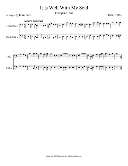 It Is Well With My Soul (arr. Kevin Price)
