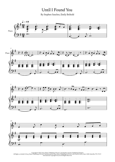 Until I Found You (arr. Marcony Carvalho)