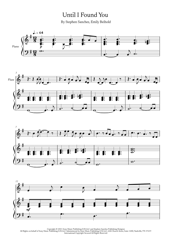 Until I Found You (arr. Marcony Carvalho)