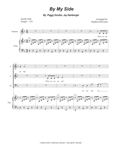 By My Side (arr. Stephen DeCesare)