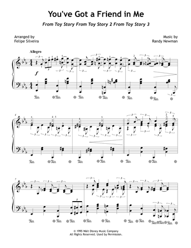 You've Got A Friend In Me (arr. Felipe Silveira de Lima)