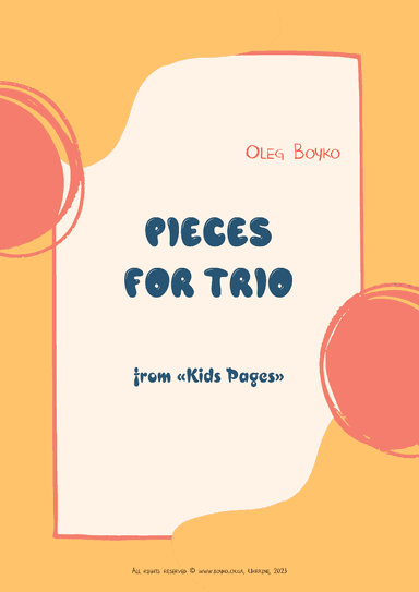 Kids Pages - Trio Pieces - Score Only