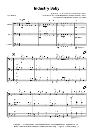 Industry Baby (arr. Douglas Wattson)