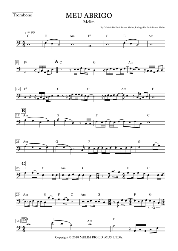 Meu Abrigo (arr. César Bortolucci)