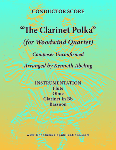 Clarinet Polka (for Woodwind Quartet) (arr. Kenneth Abeling)