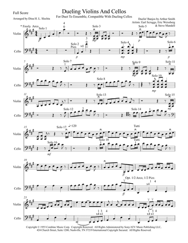Duelin' Banjos (arr. Dina H. L. Slechta)
