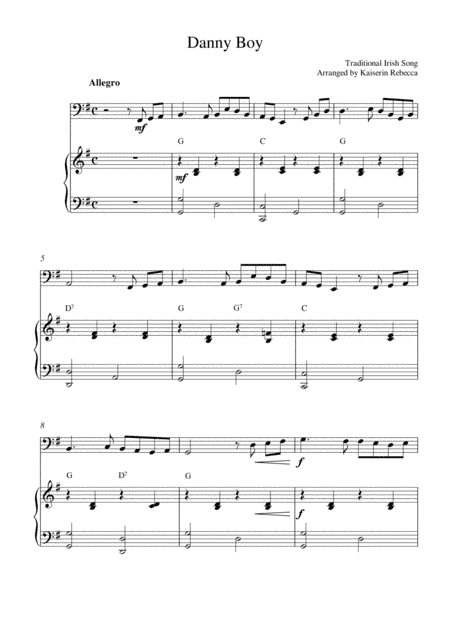 Danny Boy (arr. Kaiserin Rebecca)