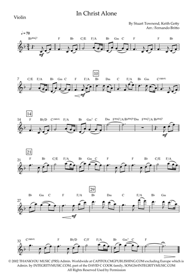 In Christ Alone (arr. Fernando Britto)