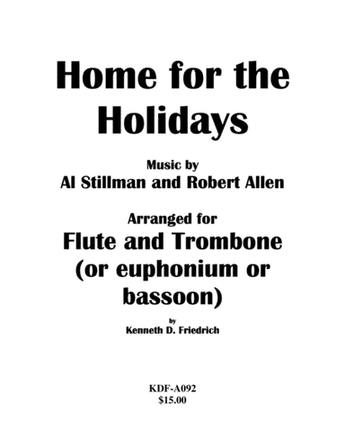 (There's No Place Like) Home For The Holidays (arr. Kenneth D. Friedrich)