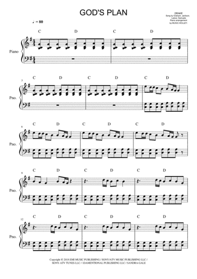 God's Plan (arr. Music-holley)
