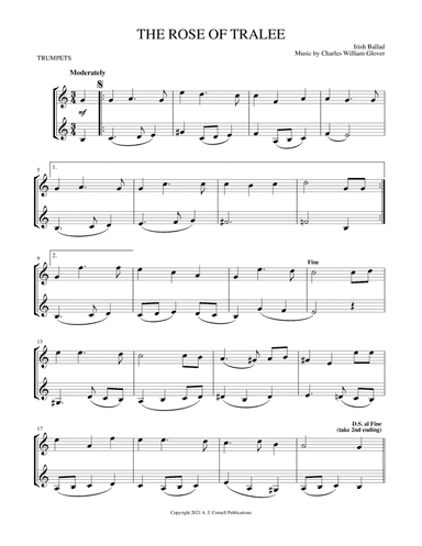 The Rose of Tralee (arr. Mark Phillips)