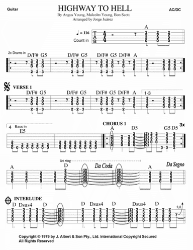 Highway To Hell (arr. Jorge Juárez)