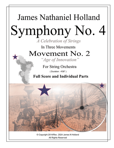 "Age of Innovation" Movement 2 from Symphony No. 4 (A Celebration of Strings)