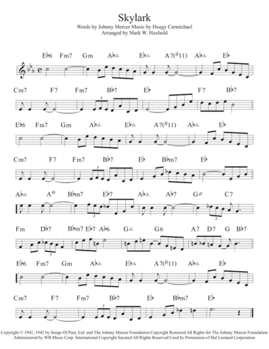 Skylark (arr. Mark W. Huxhold)