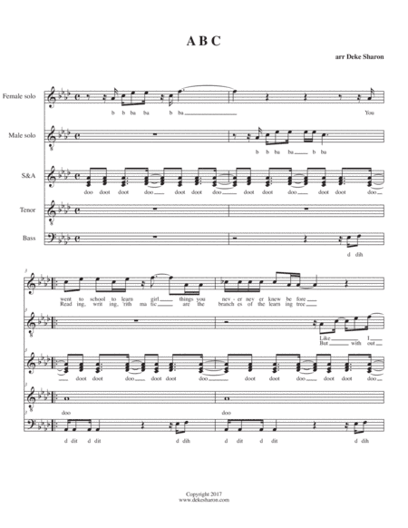 ABC (arr. Deke Sharon)
