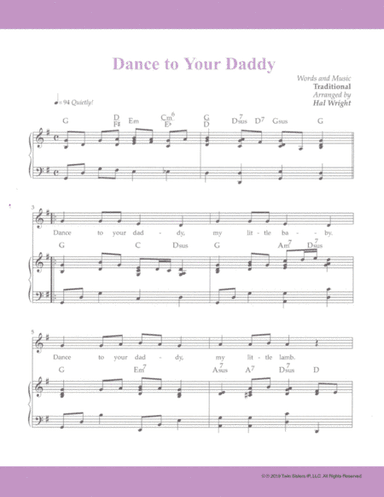 Dance to Your Daddy (arr. Hal Wright)