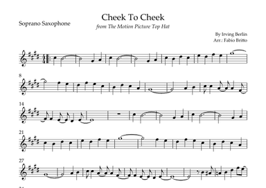Cheek To Cheek (arr. Fabio Britto)
