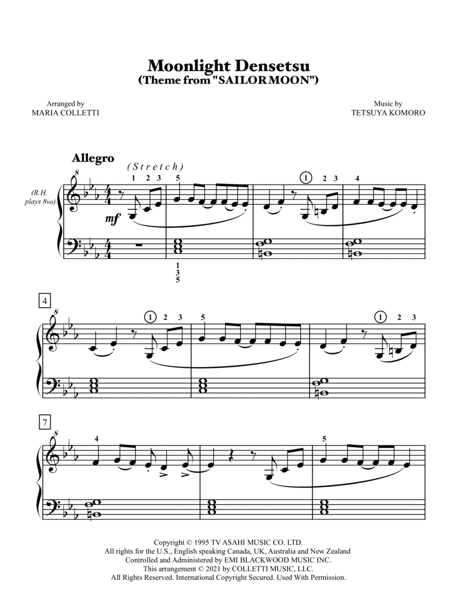Sailor Moon - Main Title (arr. Maria Colletti)