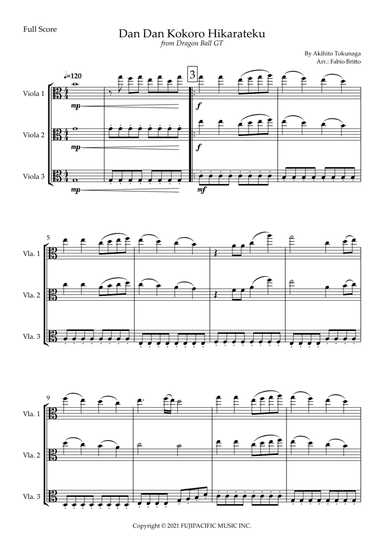 Dragon Ball Gt (arr. Fabio Britto)