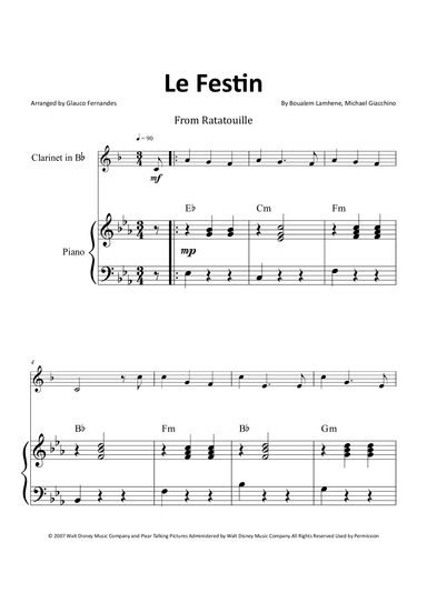 Le Festin (arr. Glauco Fernandes)