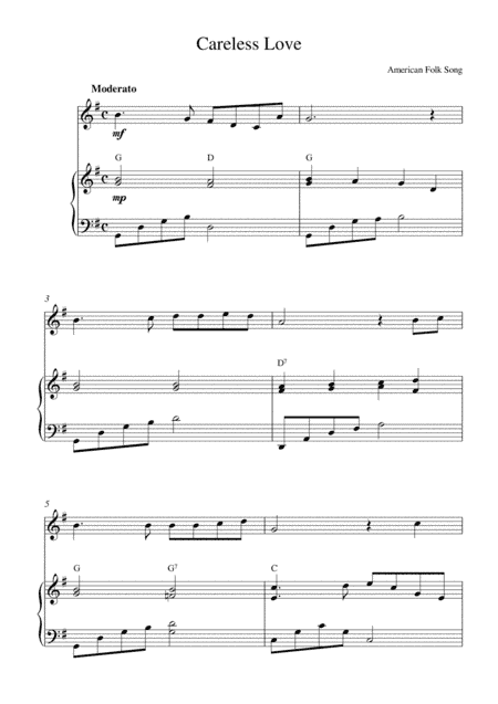 Careless Love (arr. Kaiserin Rebecca)