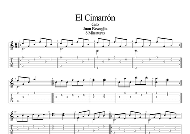 El Cimarrón (Argentine folk) (arr. Leonardo Ramos)