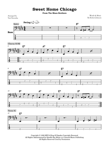 Sweet Home Chicago (arr. Yuri Noronha)
