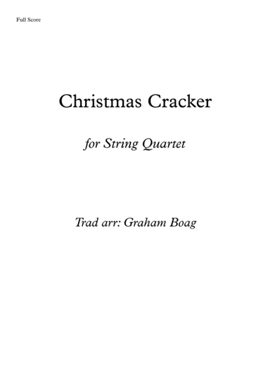A Christmas Cracker for String Quartet (arr. Graham Boag)
