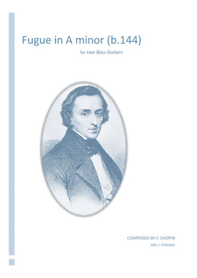 Fugue in A minor for Two Bass Guitars (arr. James Strange)